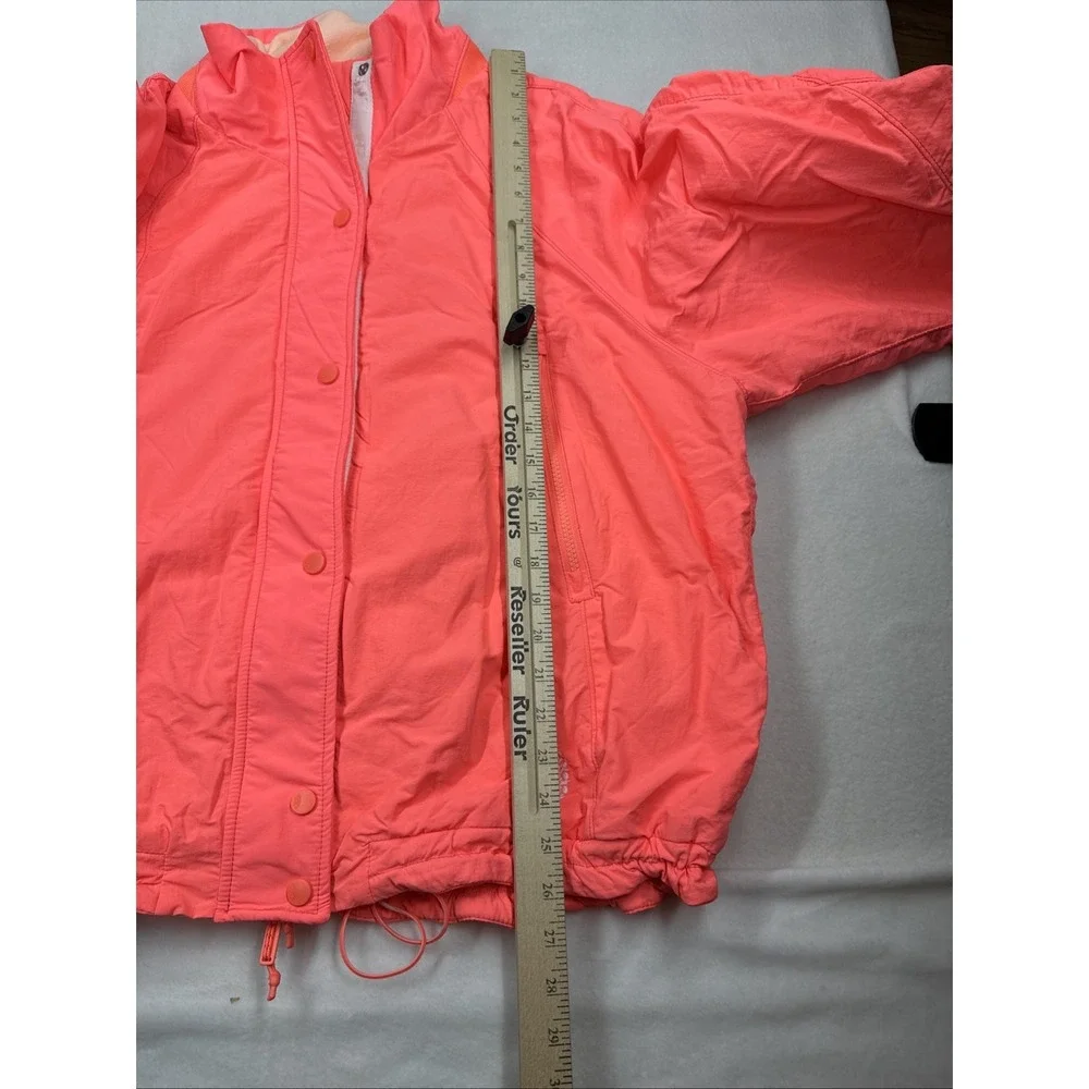 Free People Movement Women's Field Tripper Jacket Neon Coral Large NWT $198 MSRP